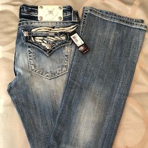 NWT Miss Me boot cut jeans
